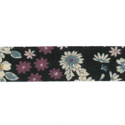 BIES TERMOADHESIVO 2M X 20MM NEGRO (mín. 5 un.)